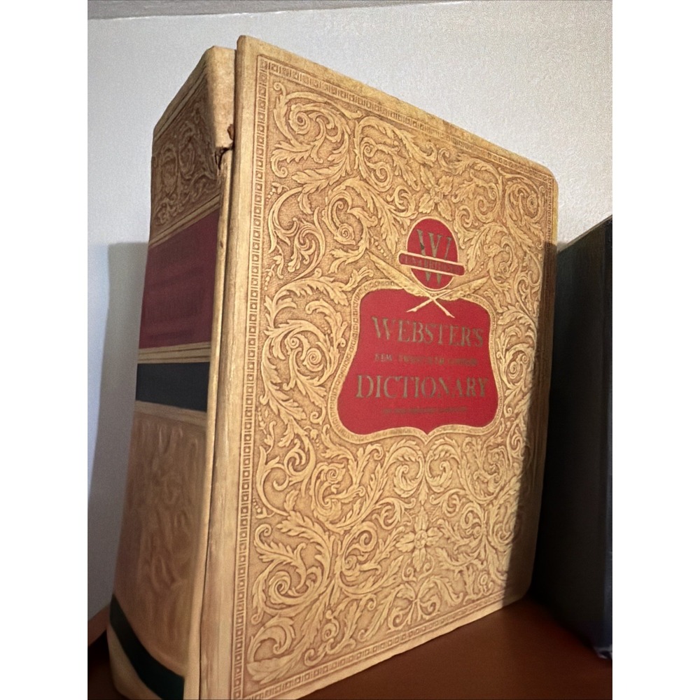 Vintage 1957 Webster's New Twentieth Century Unabridged Dictionary Of English